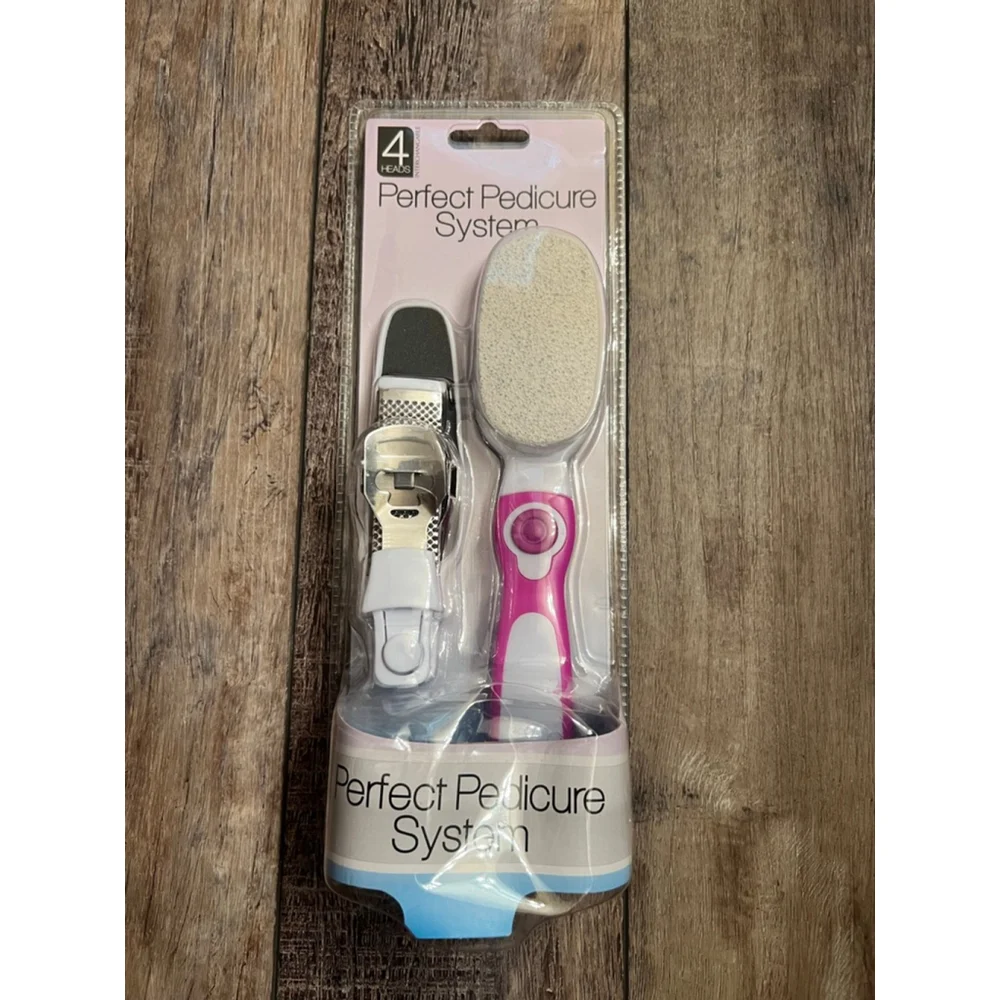 NEW Perfect Pedicure System One Size Pink White